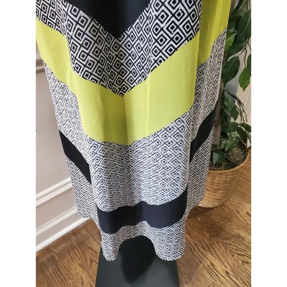 Old Navy Womens Multicolor Polyester Scoop Neck Sleeveless Long Maxi Dress Large - Picture 4 of 13